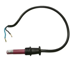Burner photocell UV flame detector sensor red sensing element rubber boot cable Ecoflam Brahma Dungs Riello gas diesel burner supplier Jodhpur