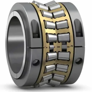 Double row tapered roller bearing brass cage back to back radial axial load SKF FAG supplier Jodhpur