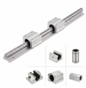 SBR supported round rail SC SCS open closed linear bearing block LM cylindrical bush 10mm to 50mm CNC supplier Jodhpur