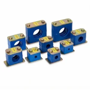DIN 3015 hydraulic pipe tube clamp polypropylene body zinc plated STAUFF HYDAC 6mm to 102mm light heavy series supplier Jodhpur