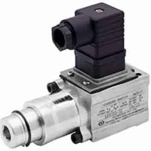 Hydraulic pressure switch 1PS Model DIN 43650 connector 50 to 400 bar BSP Polyhydron HYDAC Danfoss supplier Jodhpur
